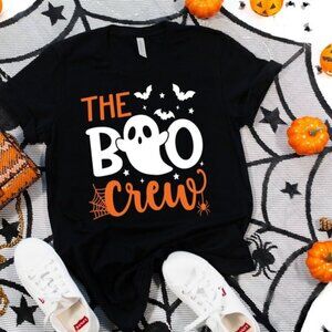 The Boo Crew Shirts, Halloween Shirts, Halloween Party Shirts Ghost Shirt